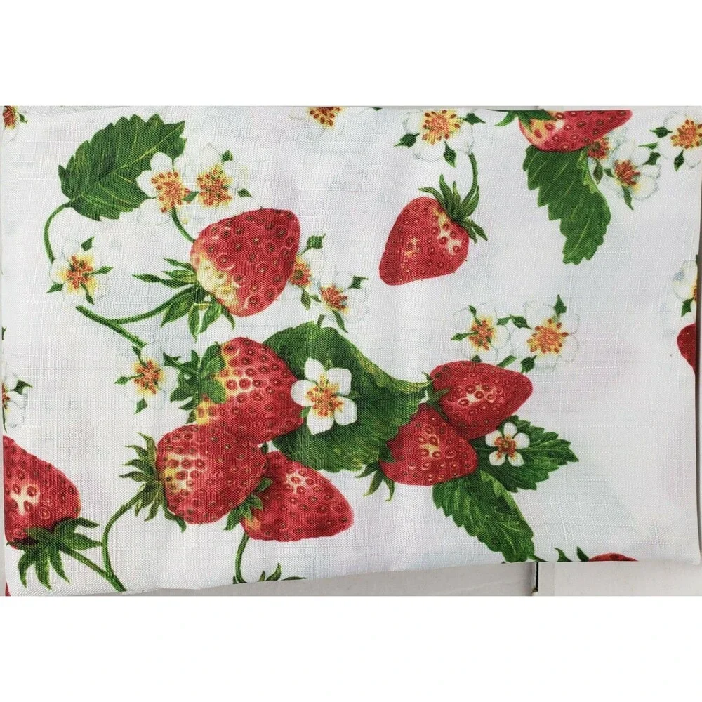 Textured Printed Fabric Tablecloth,60